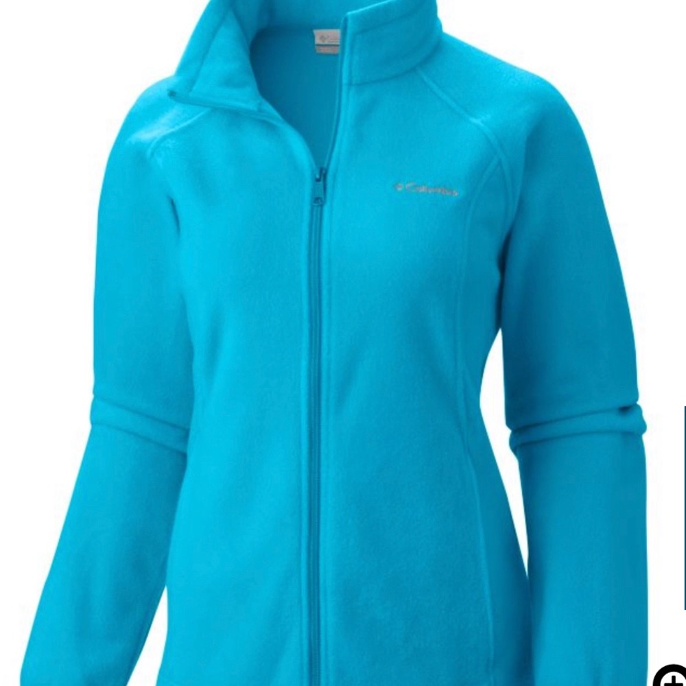 Columbia Light Blue Fleece Jacket